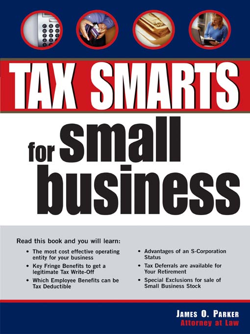 Title details for Tax Smarts for Small Business Delete by James O. Parker - Available